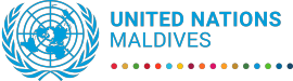Logo of United Nations in Maldives