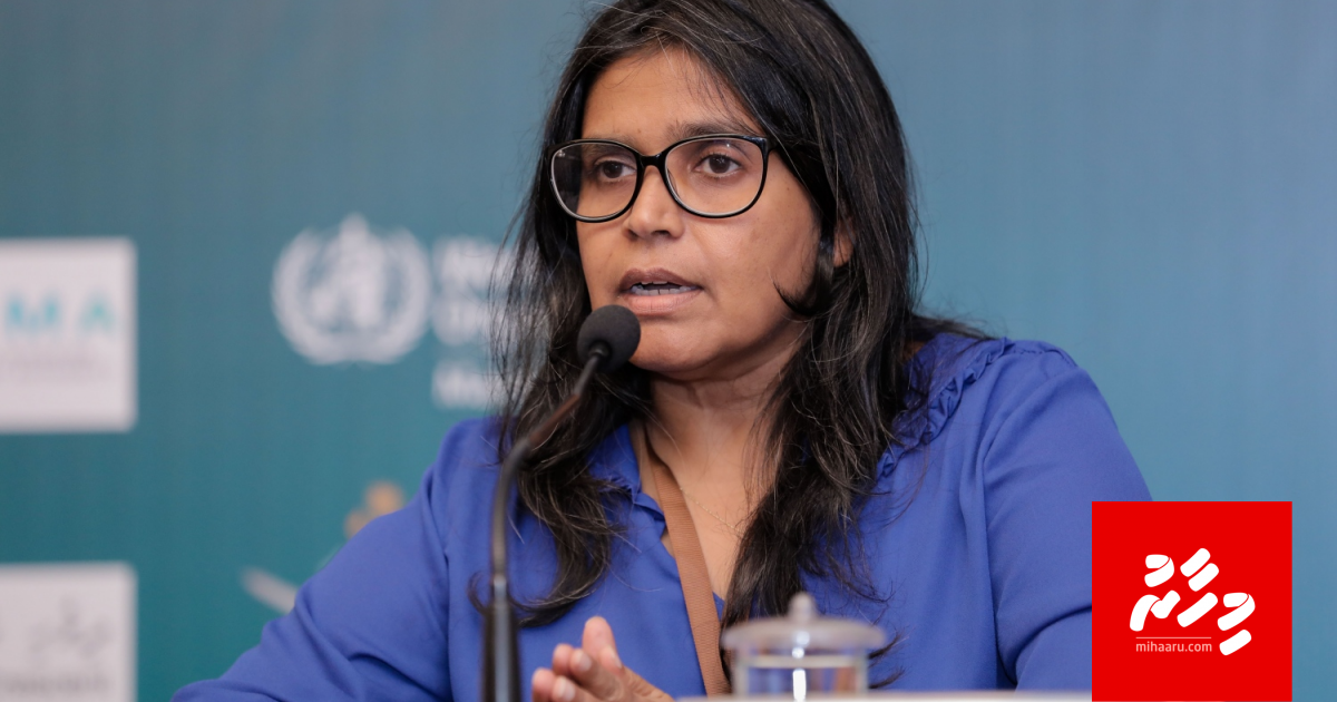 Peak dhah vejje, ekamaku mi mahu hifahattaalan eba jehey: Dr. Sheena