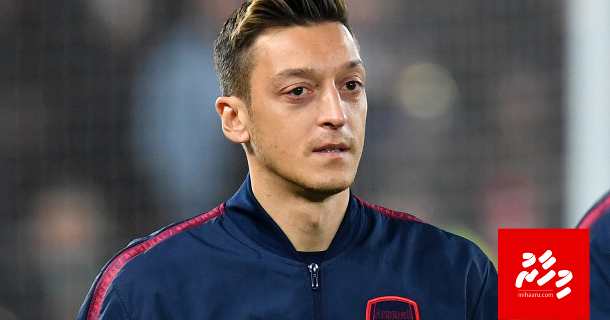 Tweet aa gulhigen China gai Ozil "manaa vejje"