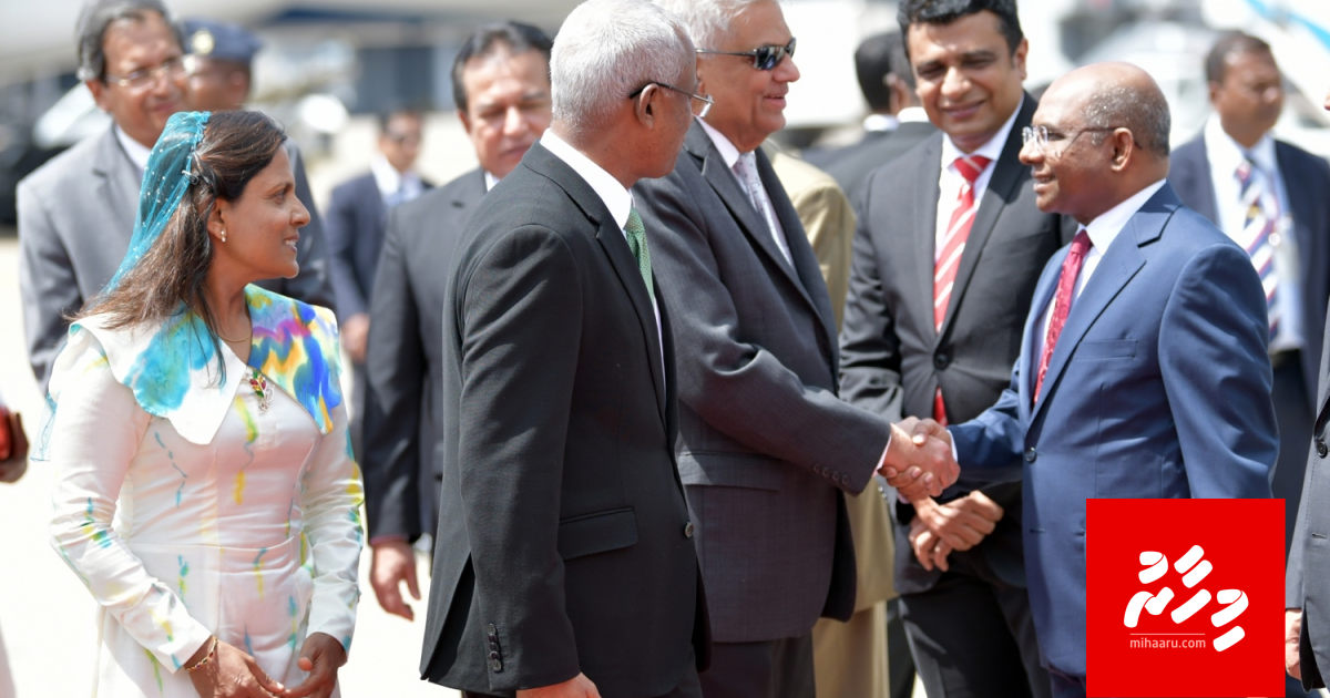 Lanka gai gina dhivehinthakeh visa nethi ebaulhey: Shahid