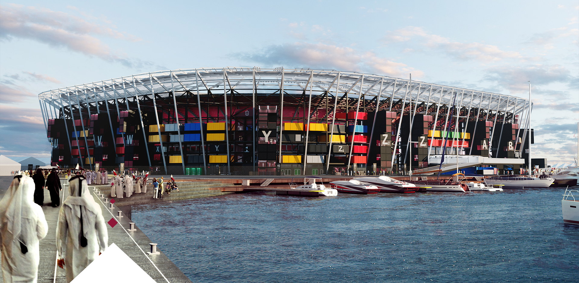 Ras Abu Aboud Stadium Progress | See You In 2022