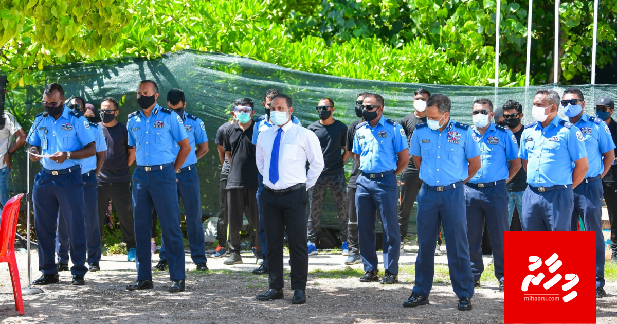 Officerun vaki kuran boardun lafaa dheefi, CP adhi thanfeezu kuraane ireh neynge