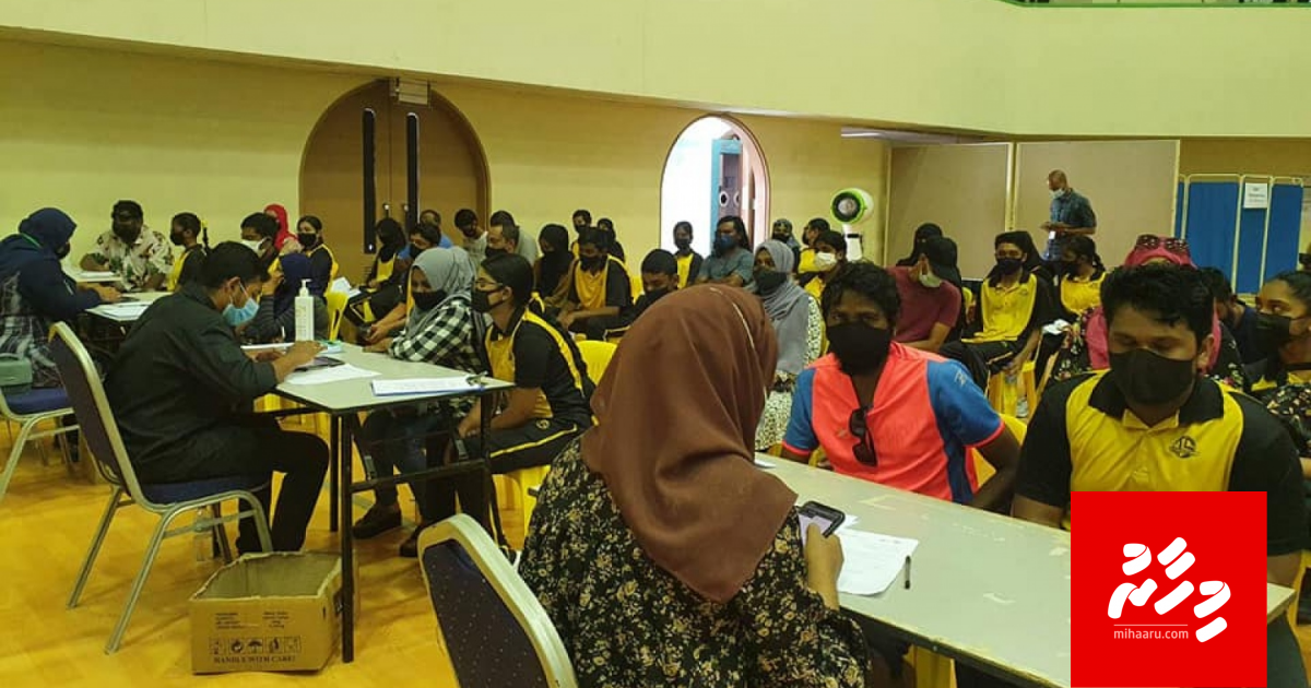 Aabaadheege 12-17 aharaa dhemedhuge 50 percent ah vure gina kduhinnah vaccine ge furathama dose