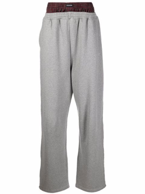Balenciaga Trompe l'oeil Track Trousers - Farfetch