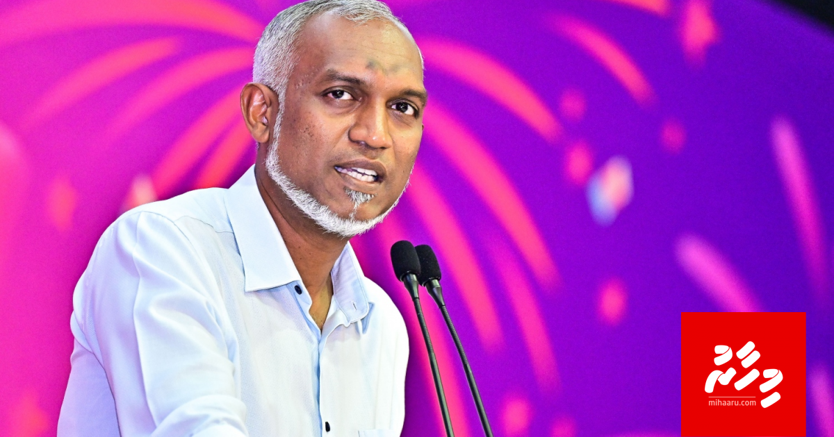 Yameen minivan kurumaa gulhey kankan reethikoh gendhiumuge furusathu dhinumah Muizzu edhivadaigenfi