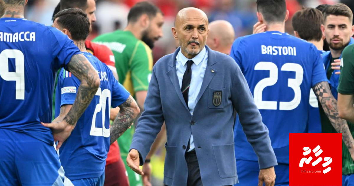 Mulhin aa team eh binaa kuraanan: Italy coach