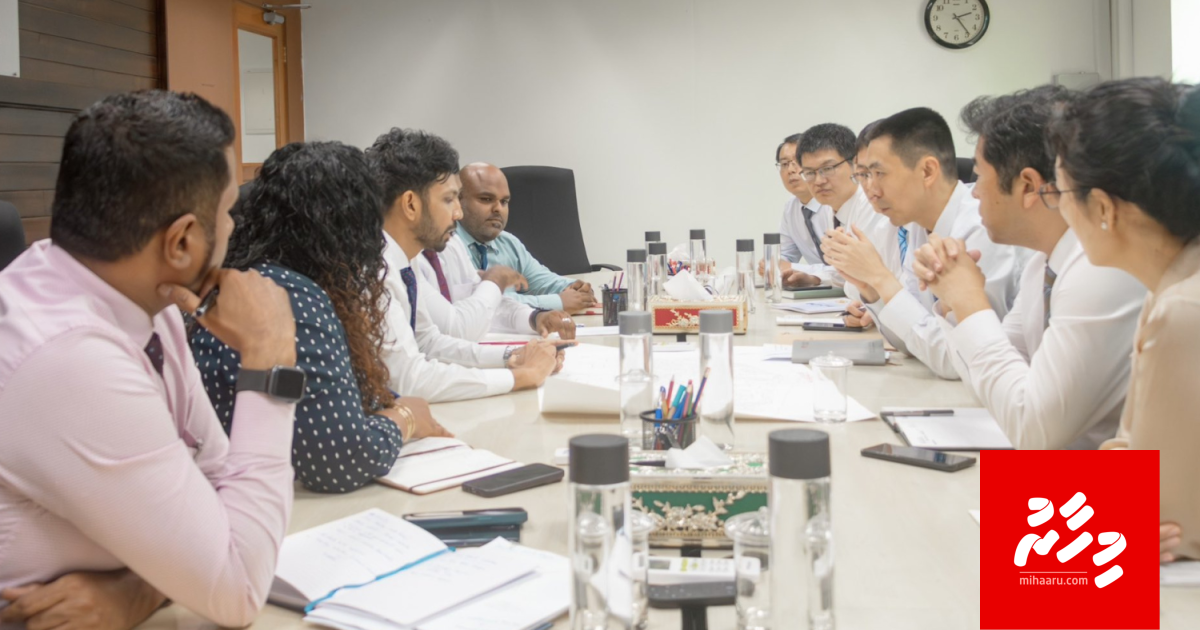 Male aai Villimale ge magu hedhumuge survey ah China ge team eh athuvejje