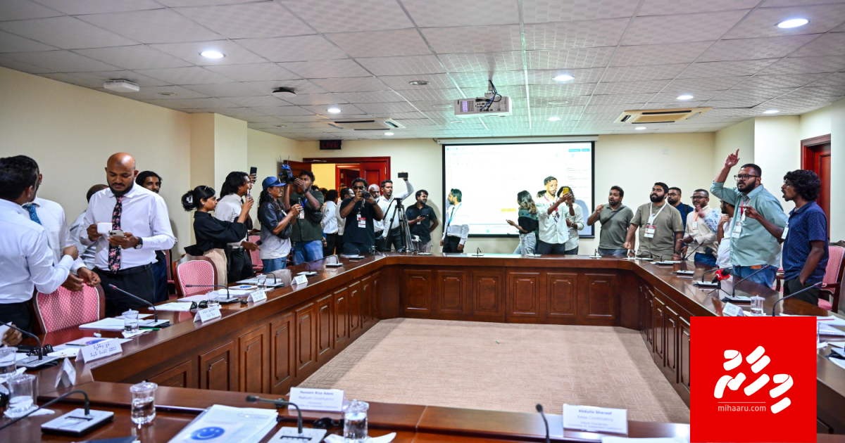 Media bill ah vote ah ehumaa eku committee gai bodu ihuthijaajeh