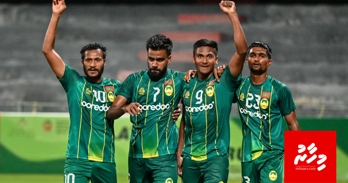 Dhaadhu ge 4 landun champion Maziya in League feshee gadha koh