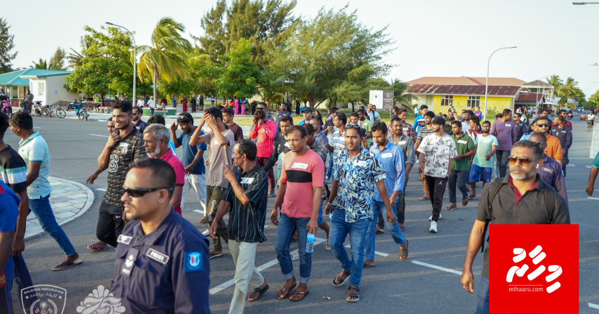 Gavaaidhaa hilaafu viyafaari huttuvan miadhu bodu operation eh fashai, vaguthun deport kuranee!