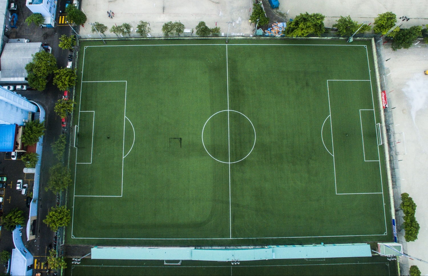 ފީފާ އިން މާލޭގައި އަޅައިދީފައިވާ ޓާފް ދަނޑެއް. -- ފޮޓޯ: މިހާރު