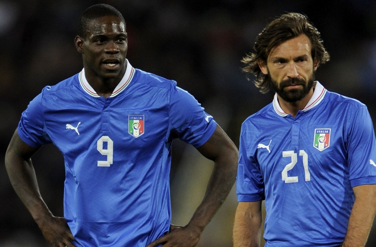 އިޓަލީ ޓީމުން ޕިރްލޯ އާއި ބަލޮޓެލީ އަށް ޖާގައެއް ނެތް