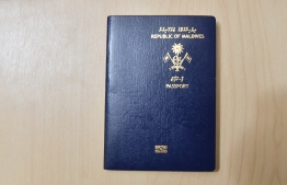 Passport of Maldives. It was listed as the most powerful passport in the South Asian region for the year 2020. PHOTO: MIHAARU