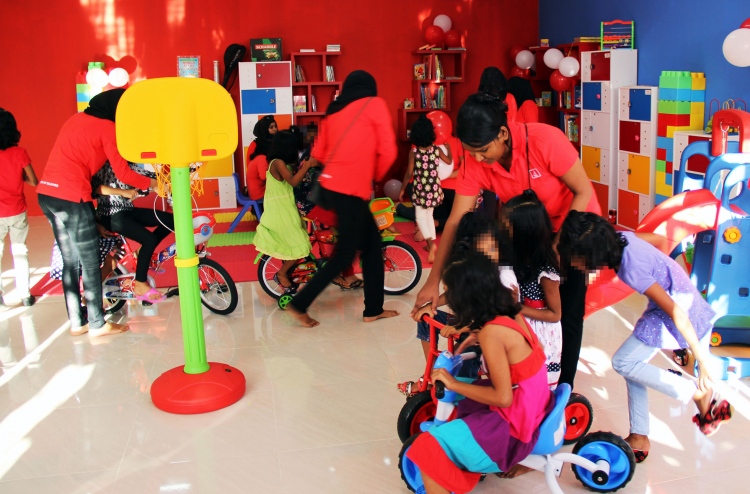 ހުޅުމާލޭ ކުޑަކުދިންގެ ހިޔާ އަށް ހާއްސަ ލައިބްރަރީއެއް