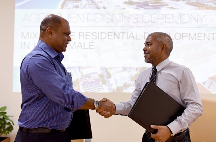 ހުޅުމާލޭގައި ދަމާސް އިން 95 ހައުސިން ޔުނިޓް އަޅަނީ