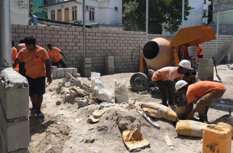 ބޮޑުގޭގައި ހަދާ ވަގުތީ މިސްކިތް މި ހަފުތާގައި ނުނިމޭނެ