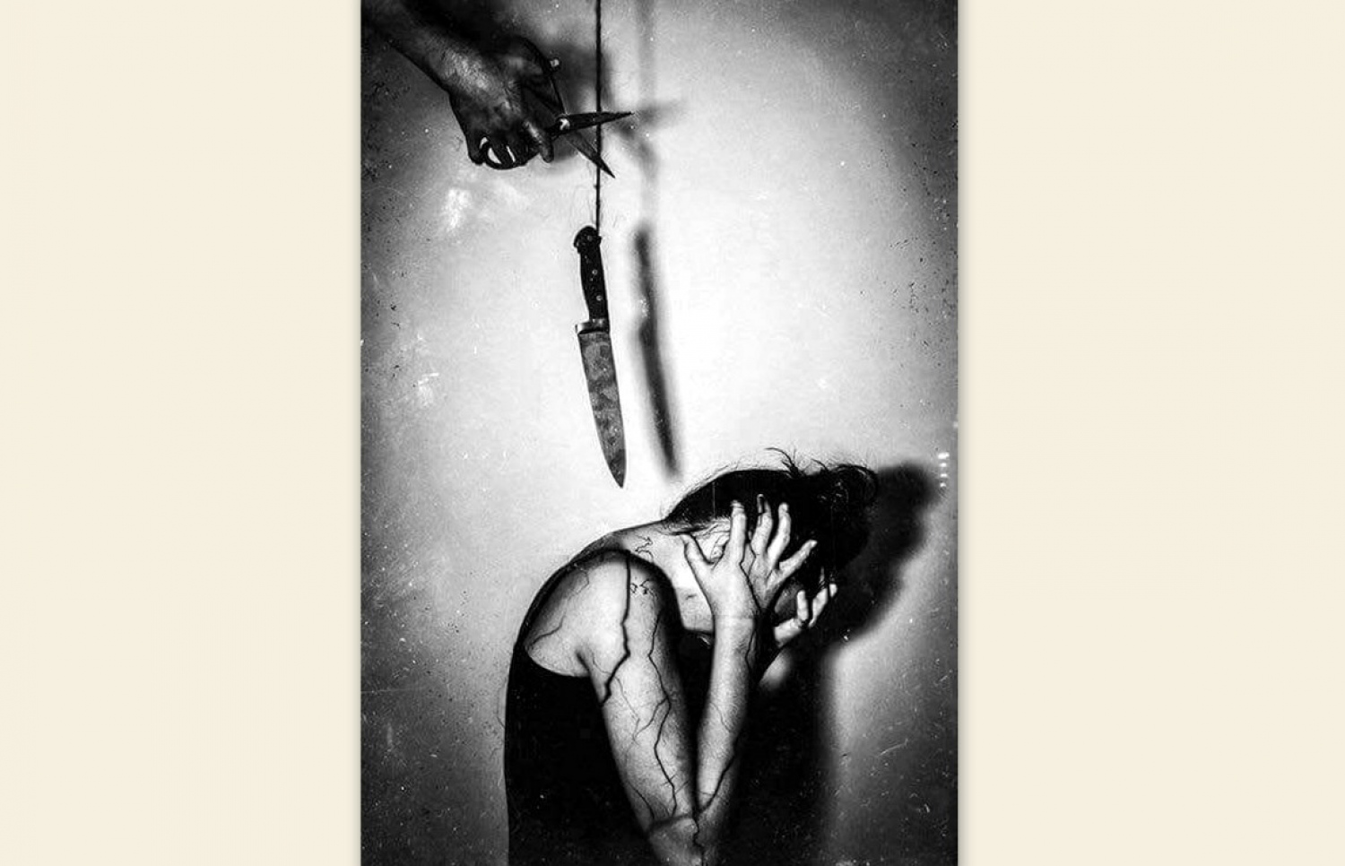 ޕެނިކް އެޓޭކެއް އަންނައިރު ކުރެވޭ އިހުސާސްތައް ދައްކައިދޭ ފޮޓޯއެއް.