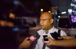 Supreme Court lawyer Abdulla Haseen, seeks to register new political party in the Maldives. PHOTO: MIHAARU