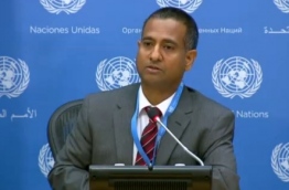 Special Rapporteur on freedom of religion or belief Dr Ahmed Shaheed. PHOTO: MIHAARU FILES