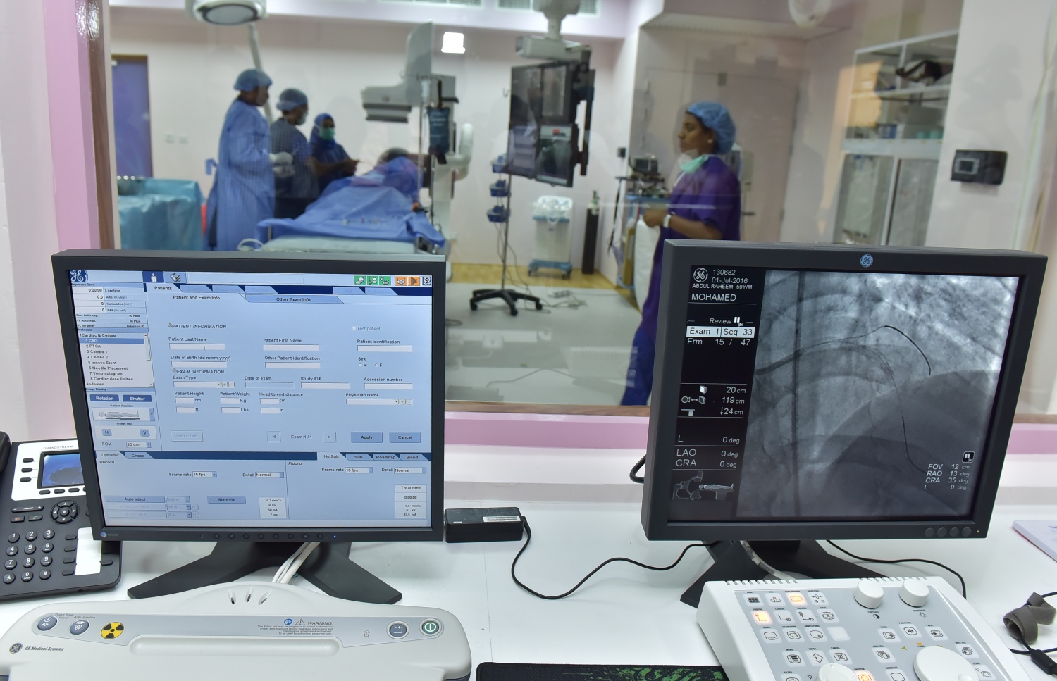 އައިޖީއެމްއެޗް: ކެންސަރުގެ ފަރުވާ އަށް ހާއްސަ ސެންޓަރެއް އެ ހޮސްޕިޓަލުގައި ވަނީ ހުޅުވާފައި. --. ފޮޓޯ:ނިޝާން އަލީ/މިހާރު