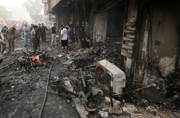 އިރާގުގައި އައިއެސް ދިން ބޮމުގެ ހަމަލާގައި 125 މަރު