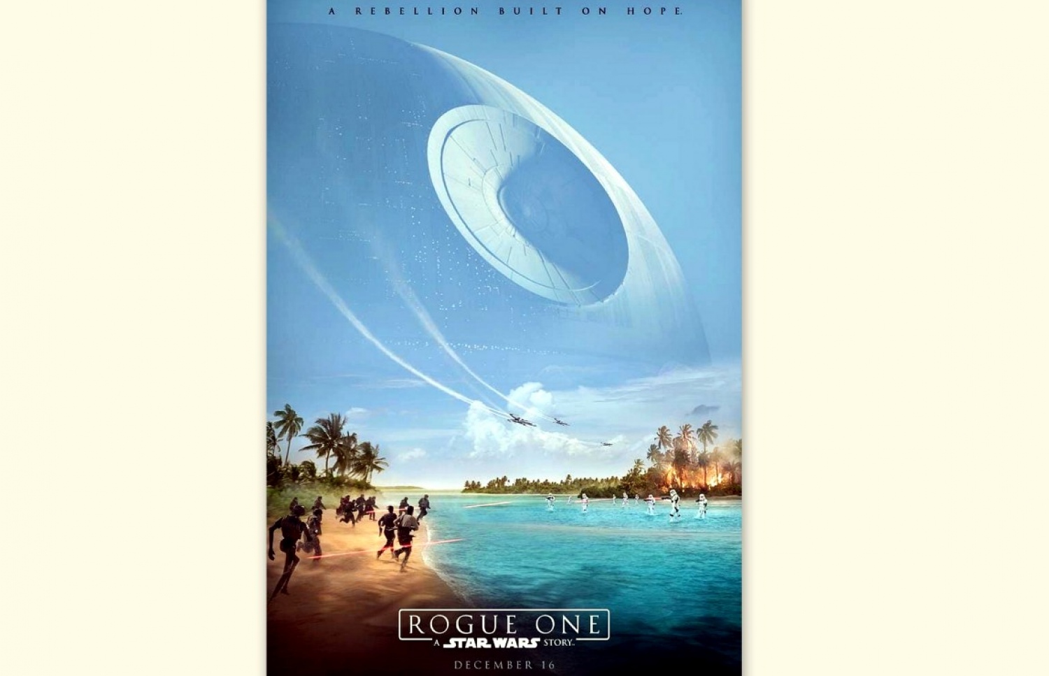 ރޯގު ވަންގެ ފުރަތަމަ ޕޯސްޓަރު: މި ފިލްމުގައި ދައްކާ ޕްލެނެޓް، ސްކާރިފް ހެދީ ރާއްޖެ އަސްލަކަށް ބަލައިގެން.