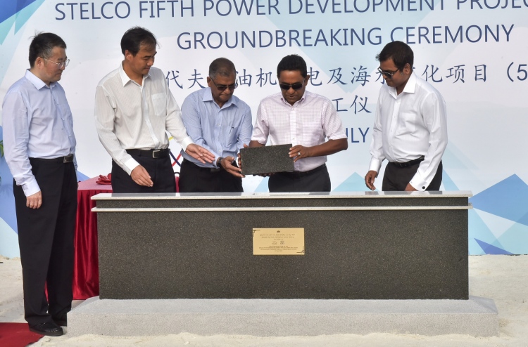 ހުޅުމާލޭގައި ހަދާ އިންޖީނުގޭގެ ބިންގާ އަޅައިފި