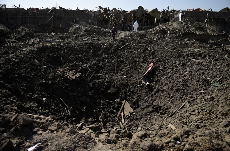 ކާބުލްގައި ބިދޭސީން ތިބޭ ތަނަކަށް ވަރުގަދަ ހަމަލާއެއް