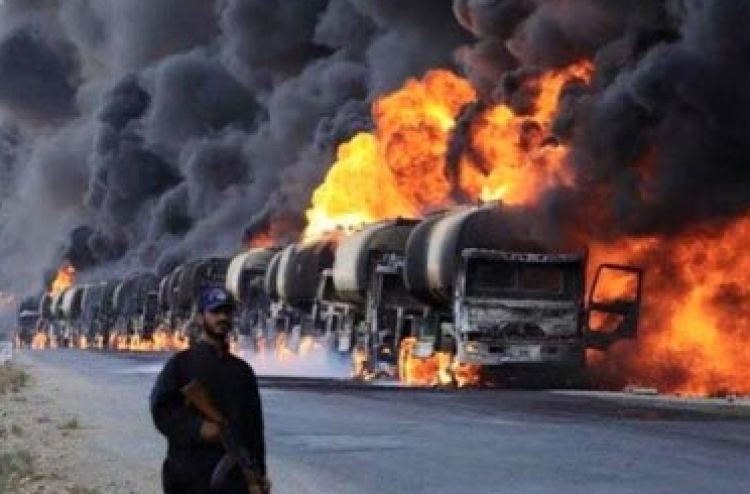 އައިއެސްގެ ތެޔޮ ޓޭންކަރުތަކަކަށް ވައިގެ ހަމަލާދީފި