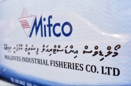 Outside the offices of Maldives Industrial Fisheries Company (MIFCO). Photo: MIHAARU