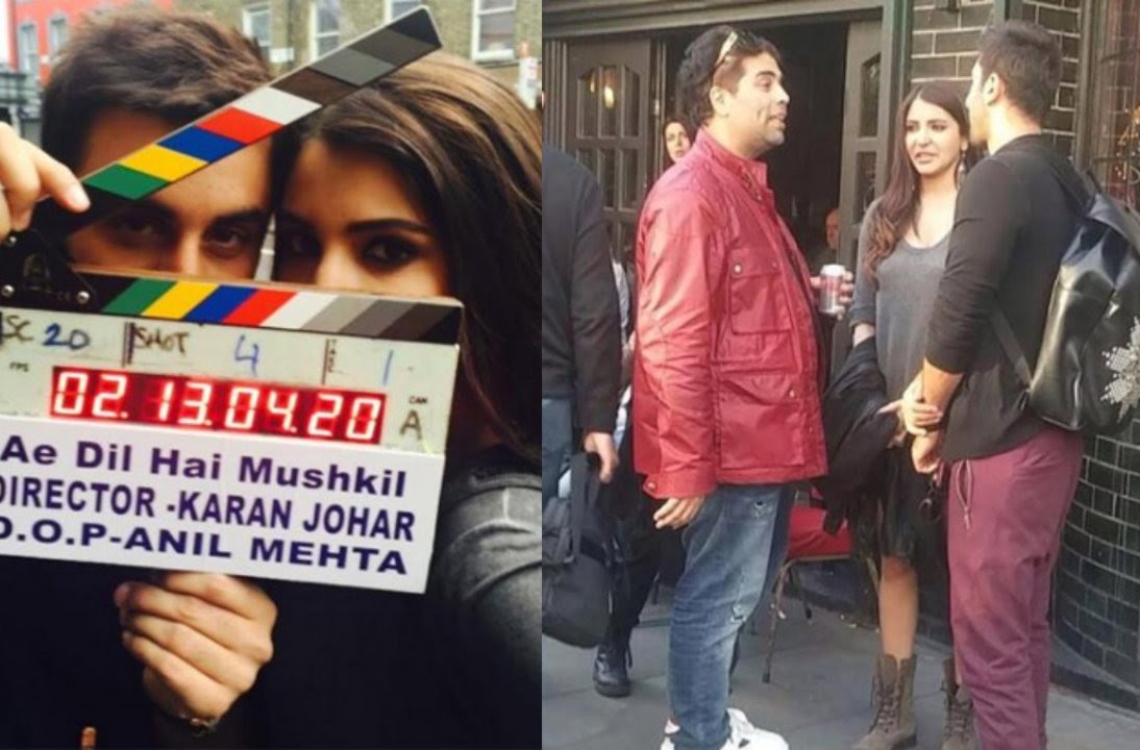 "އޭ ދިލް ހެ މުޝްކިލް"ގެ ޝޫޓިންގައި ފިލްމުގެ ތަރިންނާއި ޑައިރެކްޓަރު ކަރަން ޖޯހަރް