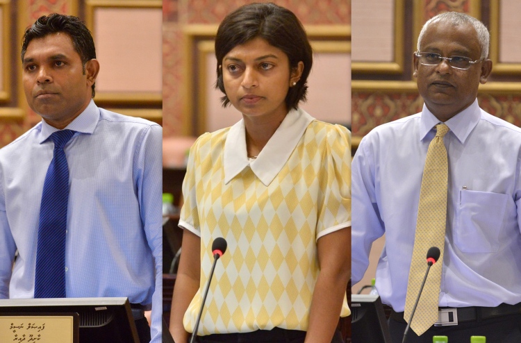 ސޮއި ނެތިގެން އިބޫ، އީވާ، ފައިސަލް ޕާޓީން ވަކިކޮށްފި