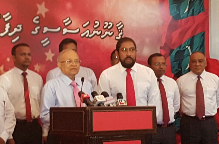 ޖޭޕީއާ ވާހަކަ ދެއްކީ ޑިމޮކްރަސީ އިޔާދަކުރަން: މައުމޫން