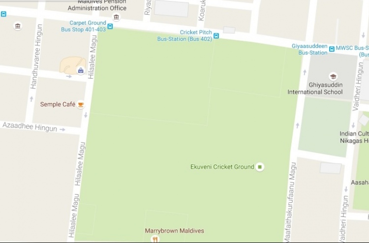 ޓްރެކް ދަނޑުގެ މަގެއް ދެކޮޅަށް ދުއްވޭ ގޮތަށް ހަދައިފި