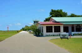 Kaadehdhoo Airport in Gaafu Dhaalu Atoll.