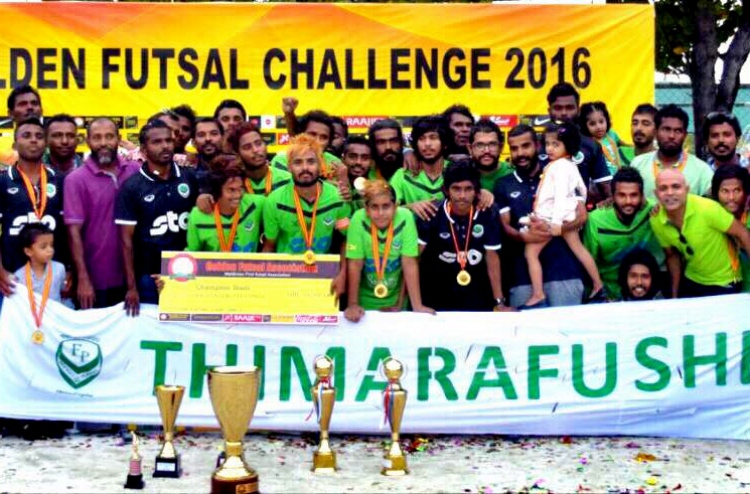 ގޯލްޑަން ފުޓްސަލް ކަޕުގެ ޗެމްޕިއަންކަން ތިމަރަފުށްޓަށް