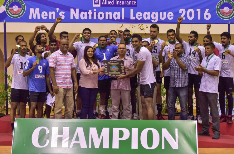 ގައުމީ ވޮލީބޯޅަ ލީގު ޗެމްޕިއަންކަން ސިފައިން ހޯދައިފި