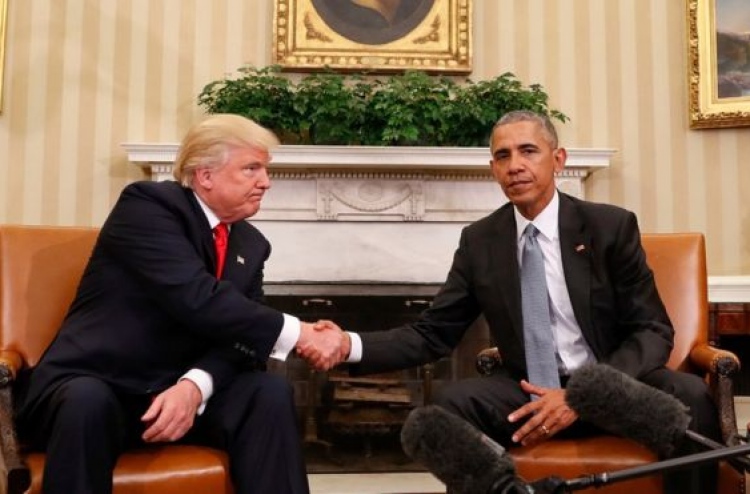 މަގާމުތަކަށް މީހުން ހޮވަން އޮބާމާގެ ލަފާ ޓްރަމްޕް ހޯދާ