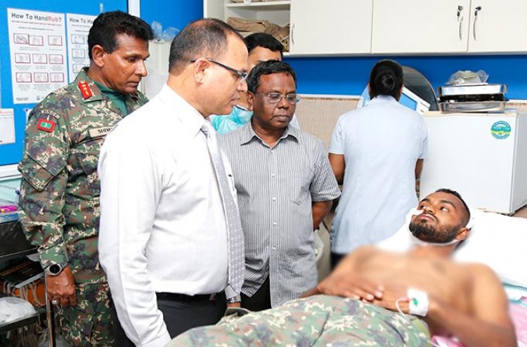 ޒަހަމްވި ސިފައިން މީހާގެ ހާލު ރަނގަޅު: އެމްއެންޑީއެފް