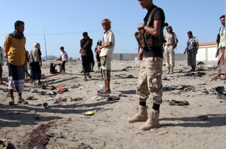 ޔަމަނުގައި ދިން ޖާނުންފިދާވުމުގެ ހަމަލާގައި 41 މަރު