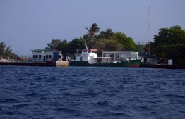 STO's oil storage is in the island of Funadhoo in Kaafu Atoll. PHOTO/MIHAARU
