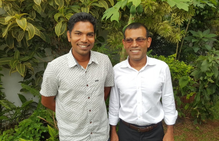 ނަޝީދު އިނގިރޭސިވިލާތަށް ވަޑައިގެންފި