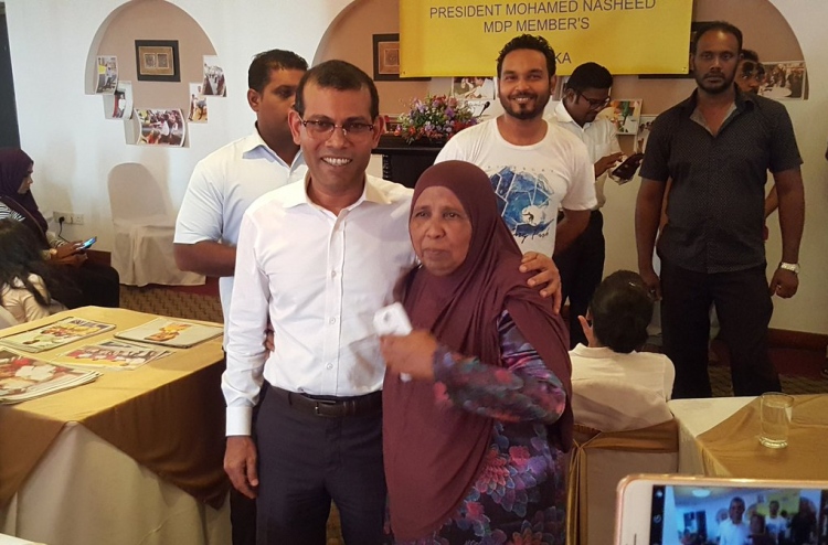 ޕާޓީން އަޅުގަނޑު ނޫން ކެންޑިޑޭޓެއް ނުނެރޭނެ: ނަޝީދު