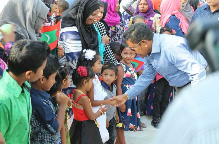 ރައީސް ޔާމީން ބައެއް ރަށްތަކަށް ދަތުރުފުޅު ފައްޓަވައިފި