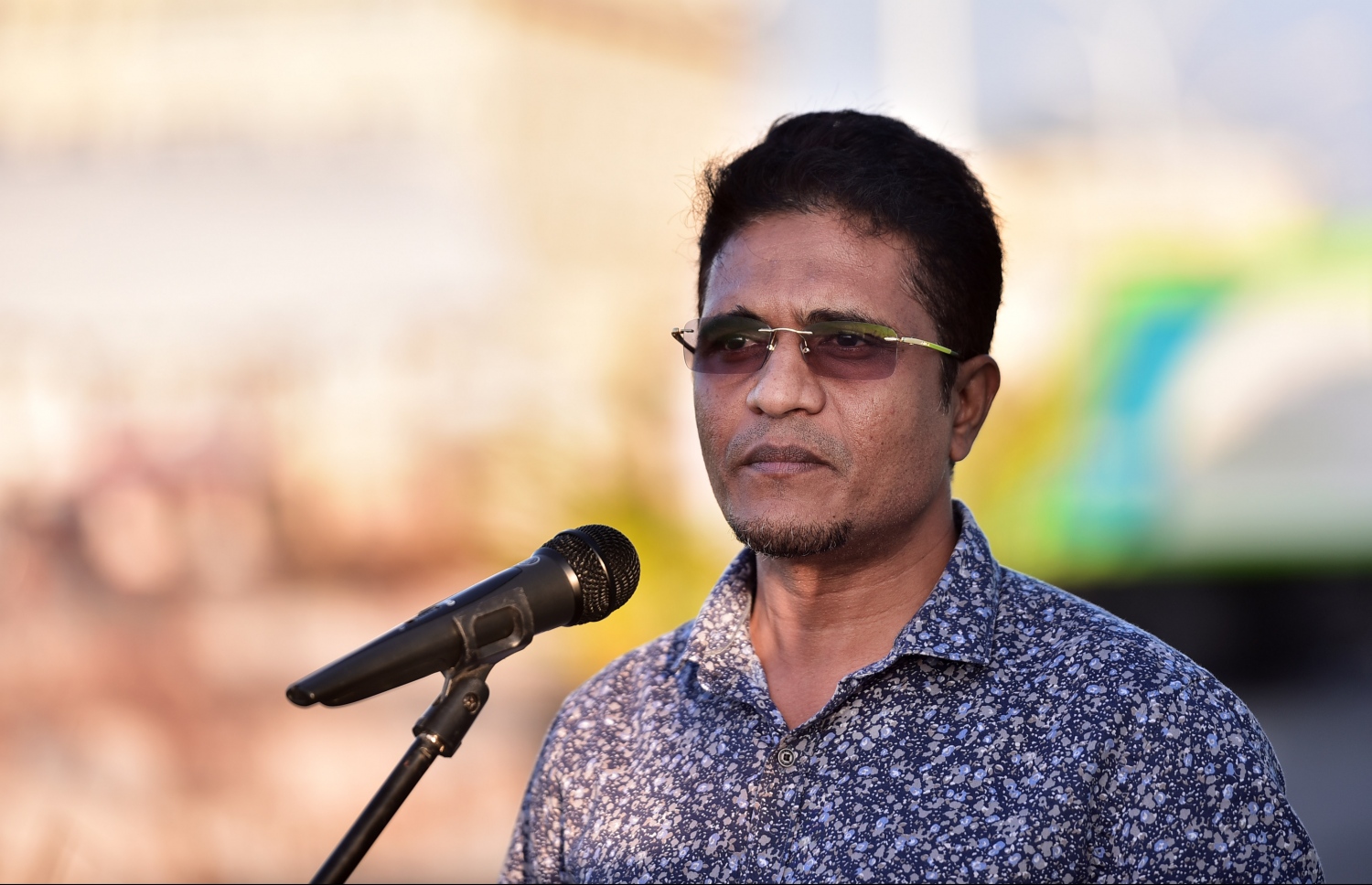 ރައްޔިތުން މަޖިލީހުގެ މެމްބަރ އަހުމަދު ނިހާން ވާހަކަދައްކަވަނީ --ފޮޓޯ: ހުސެއިން ވަހީދު/މިހާރު