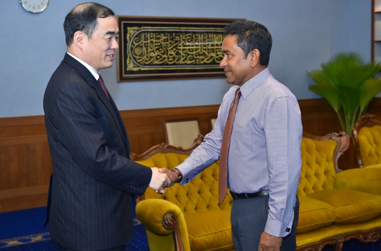 ޗައިނާއާއެކު އޮތް ގުޅުމަށް އިސްކަންދެން: ރައީސް