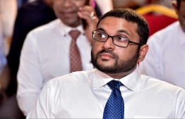 Newly elected PPM Vice President Ghassan Maumoon. Ghassan is the son of former President Maumoon Abdul Gayoom who served as former president of PPM, and is nephew to ex-President Abdulla Yameen Abdul Gayoom. PHOTO: NISHAN ALI / MIHAARU