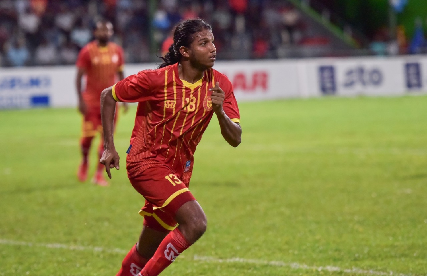 ވިކްޓަރީގެ ޒުވާން ޑިފެންޑަރު ތޮއްޕޭ. --ފޮޓޯ: ނިޝާން އަލީ/ މިހާރު