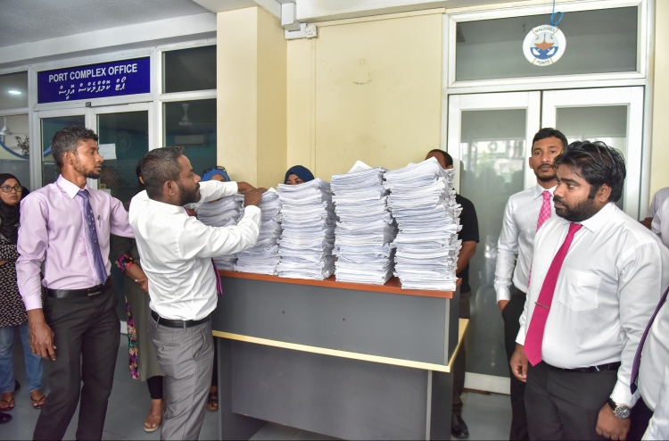 ޕީޕީއެމްގެ 9،000 ފޯމު އިލެކްޝަނަށް ހުށަހަޅައިފި