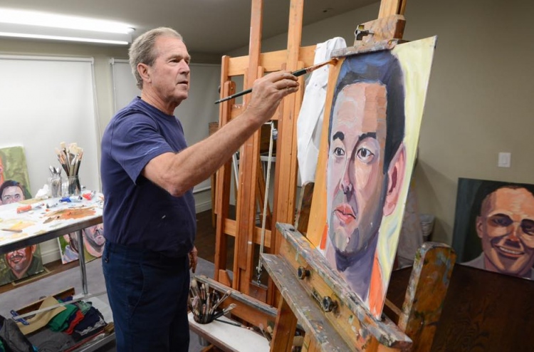 ރައީސް ބުޝްގެ ރީތި ކުރެހުންތަކެއް